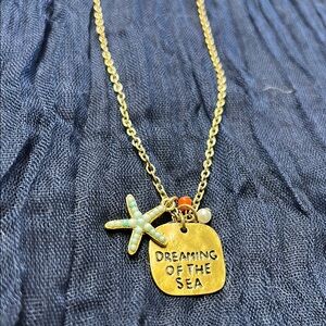 Dreaming of the Sea Pendant Necklace